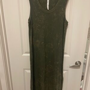 Lululemon Athletica Forest Green All Yours Maxi Dress